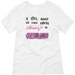 Ladies Relaxed Fit Tee