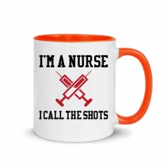 11oz Ceramic Mug with Color Inside