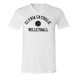 Unisex V-Neck Jersey Tee
