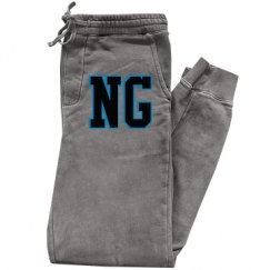 Pigment-Dyed Fleece Pants