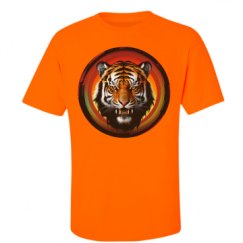 Unisex Ultra Cotton Safety Neon Crewneck Tee