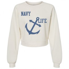 Women's Raglan Pullover Fleece