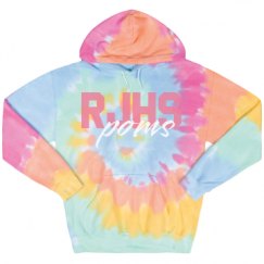 Unisex Tie-Dye Fleece Hoodie