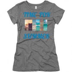Ladies Slim Fit Super Soft Triblend Tee