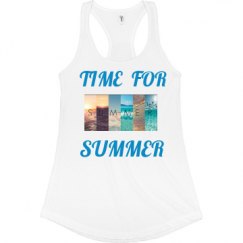Ladies Slim Fit Racerback Tank Top