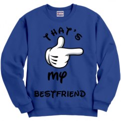 Unisex Film and Foil Crewneck Sweatshirt