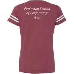 Ladies Relaxed Fit Vintage Sports Tee