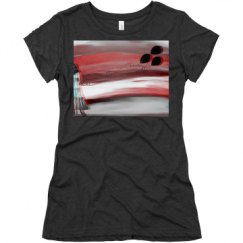 Ladies Slim Fit Super Soft Triblend Tee