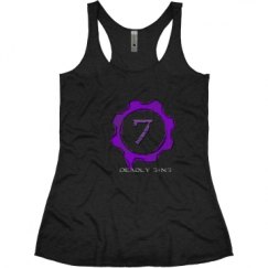 Ladies Slim Fit Super Soft Racerback Triblend Tank