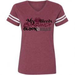 Ladies Relaxed Fit Vintage Sports Tee