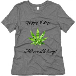 Ladies Relaxed Fit Super Soft Triblend Tee