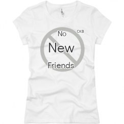 Ladies Slim Fit Basic Promo Jersey Tee