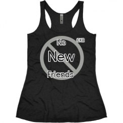 Ladies Slim Fit Super Soft Racerback Triblend Tank