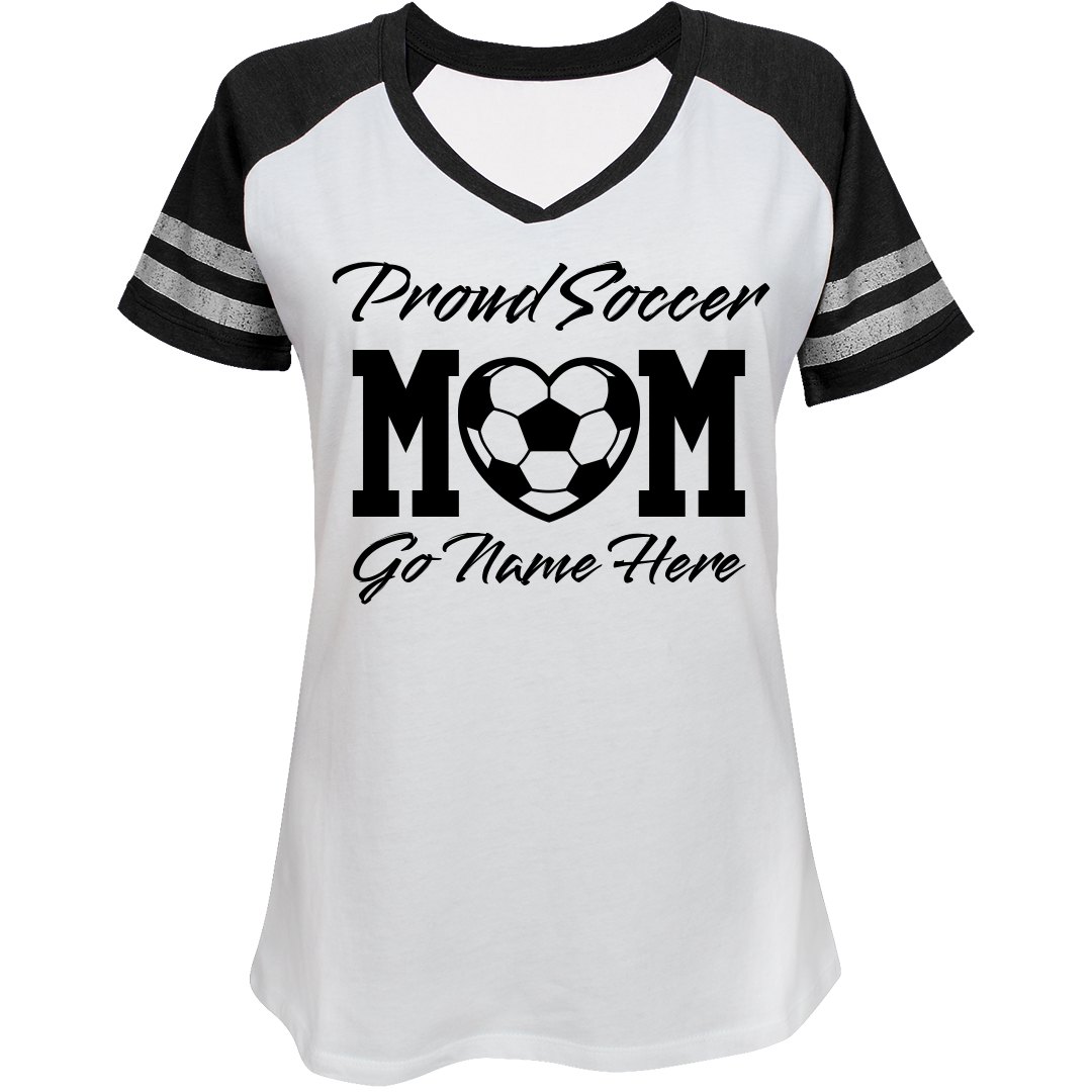 Custom Colors Available Personalized Soccer Mom Shirts Custom Soccer Mom Tee Soccer T-Shirt 5XL Sizes Small