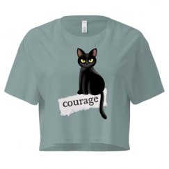 Ladies Festival Cali Crop Top Tee