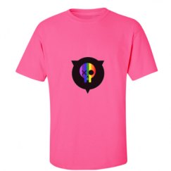 Unisex Ultra Cotton Safety Neon Crewneck Tee