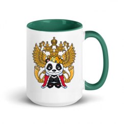 15oz Ceramic Mug with Color Inside