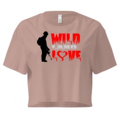 Ladies Festival Cali Crop Top Tee