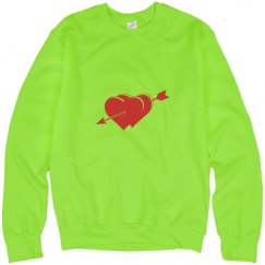 Unisex Neon Crewneck Sweatshirt