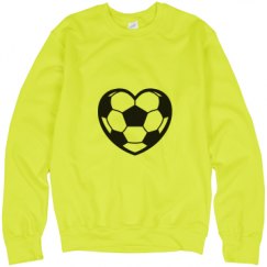 Unisex Neon Crewneck Sweatshirt