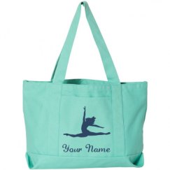 Seaside Cotton Canvas Pigment-Dyed Boat Tote Bag