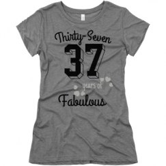 Ladies Slim Fit Super Soft Triblend Tee