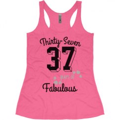 Ladies Slim Fit Super Soft Racerback Triblend Tank