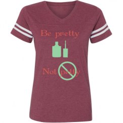 Ladies Relaxed Fit Vintage Sports Tee