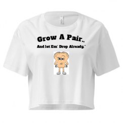 Ladies Festival Cali Crop Top Tee