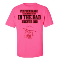 Unisex Ultra Cotton Safety Neon Crewneck Tee