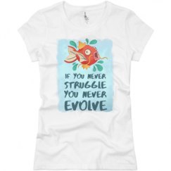 Ladies Slim Fit Basic Promo Jersey Tee