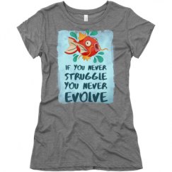 Ladies Slim Fit Super Soft Triblend Tee