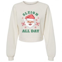 Women's Raglan Pullover Fleece