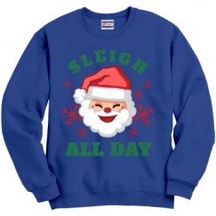 Unisex Film and Foil Crewneck Sweatshirt