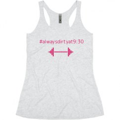 Ladies Slim Fit Super Soft Racerback Triblend Tank