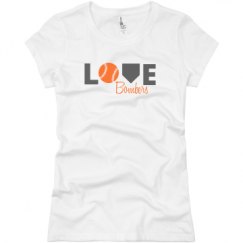 Ladies Slim Fit Basic Promo Jersey Tee