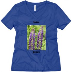 Ladies Relaxed Fit V-Neck Tee