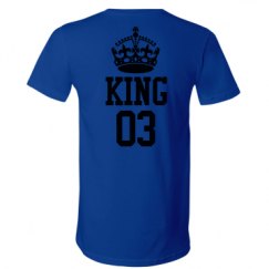 Unisex V-Neck Jersey Tee