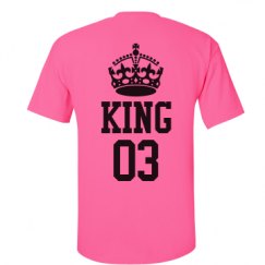 Unisex Ultra Cotton Safety Neon Crewneck Tee