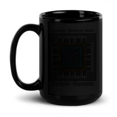15oz Black Glossy Mug