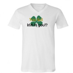 Unisex V-Neck Jersey Tee