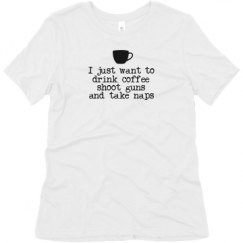 Ladies Relaxed Fit Super Soft Triblend Tee