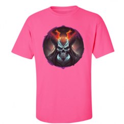 Unisex Ultra Cotton Safety Neon Crewneck Tee