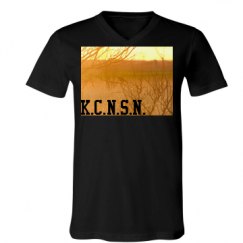 Unisex V-Neck Jersey Tee