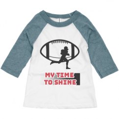 Toddler 3/4 Sleeve Raglan Tee