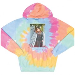Unisex Tie-Dye Fleece Hoodie