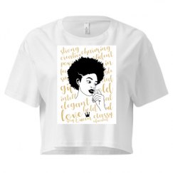 Ladies Festival Cali Crop Top Tee