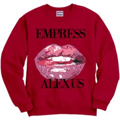 Unisex Film and Foil Crewneck Sweatshirt