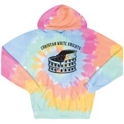 Unisex Tie-Dye Fleece Hoodie