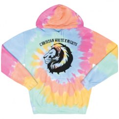 Unisex Tie-Dye Fleece Hoodie